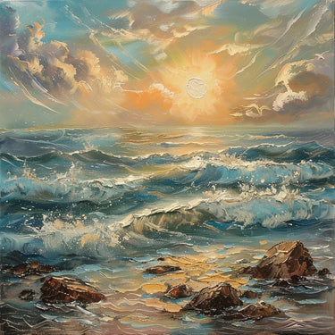 Beautiful Sea Canvas